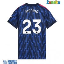 Arsenal Mikel Merino #23 Gostujuci Dres za Ženska 2025-26 Kratak Rukav